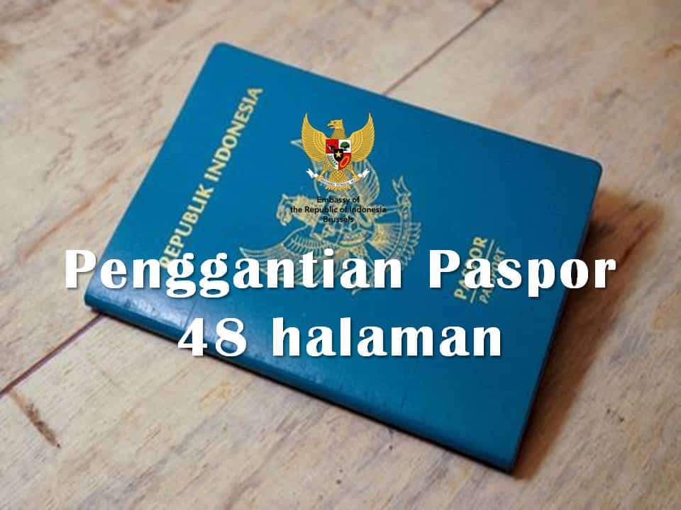 Penggantian Paspor Bisa 48 Halaman